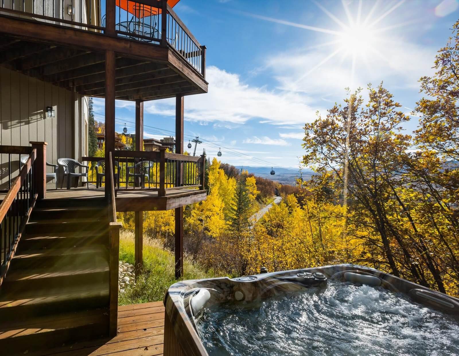 large group mountain home rental