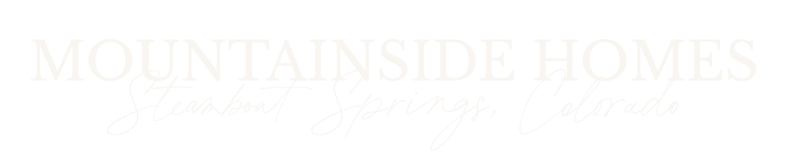 mountainside homes steamboat