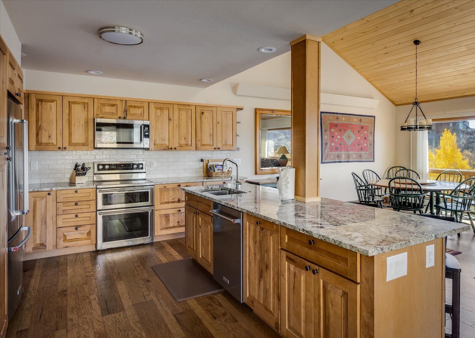 ski condo steamboat kitchen